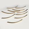 Curved Tubes - Hollow Spacers for beading