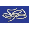 Silver Plated Curved Tubes