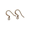 Copper Fish Hook Earwires - dozen pair