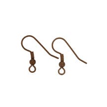 Copper Fish Hook Earwires
