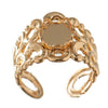 Adjustable Ring 8x10mm Filigree