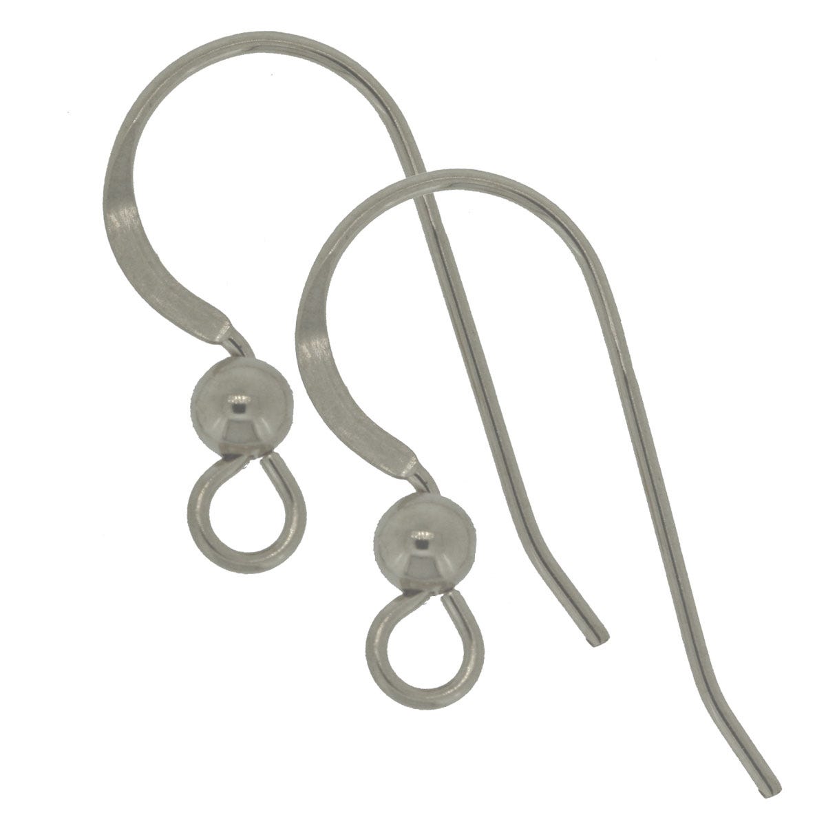 Fishhook Earwire w/Flat & Ball