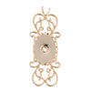 Pendant 18x13mm - Bezel Edge