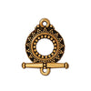 Bali Clasp - Antiqued Gold Plate