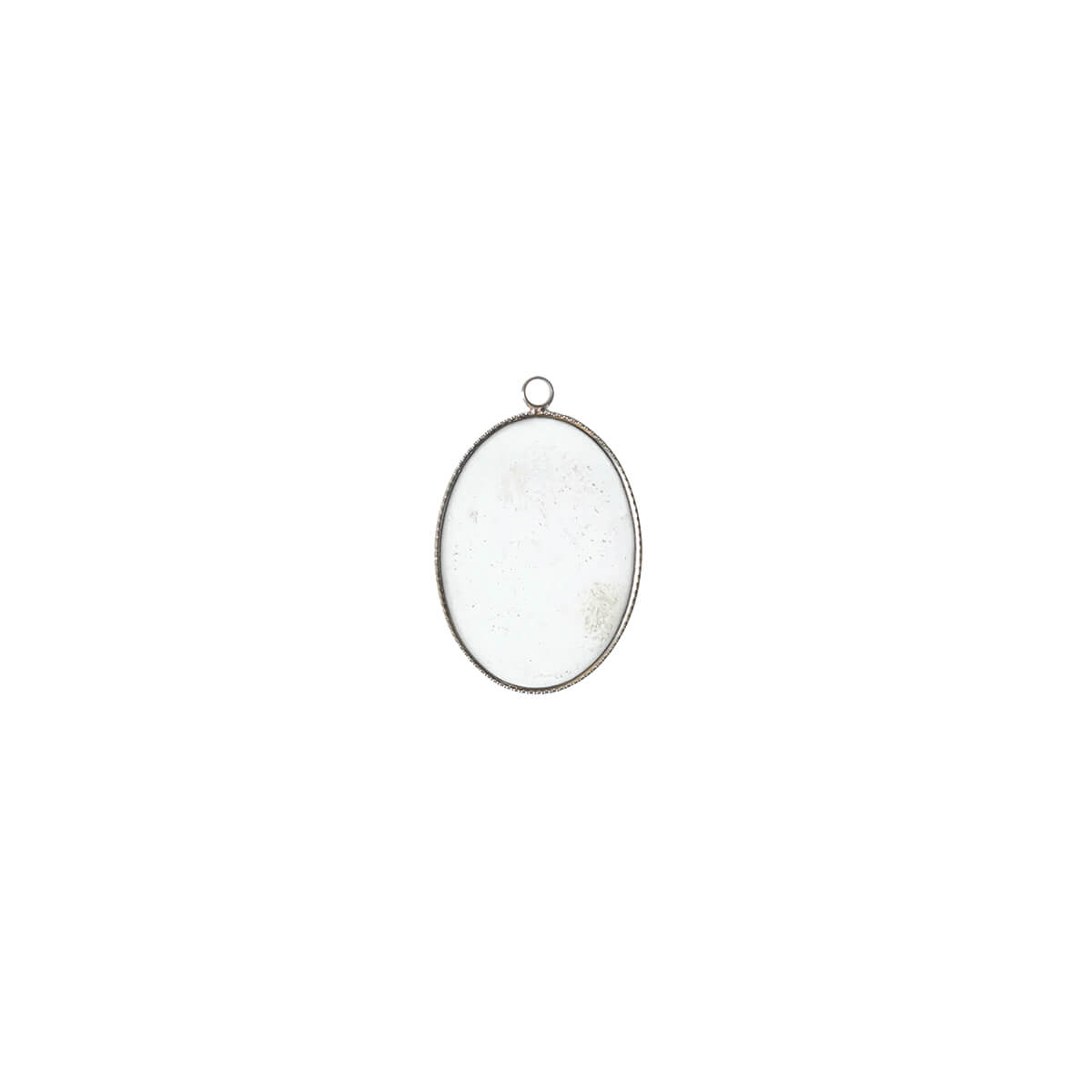 Oval Bezel Edge Cabochon Pendant Blanks