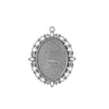 Antique Style Cabochon Pendant Blanks