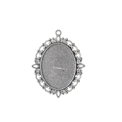 Antique Style Cabochon Pendant Blanks