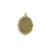 Antique Style Cabochon Pendant Blanks