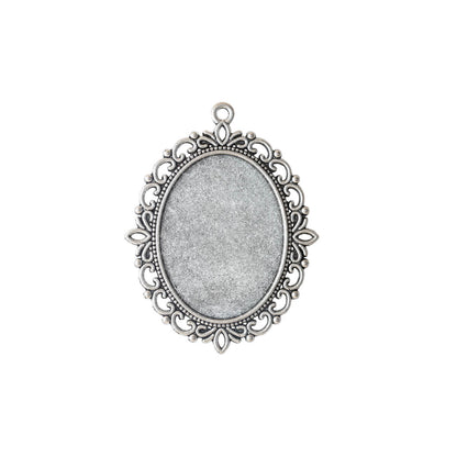 Antique Style Cabochon Pendant Blanks