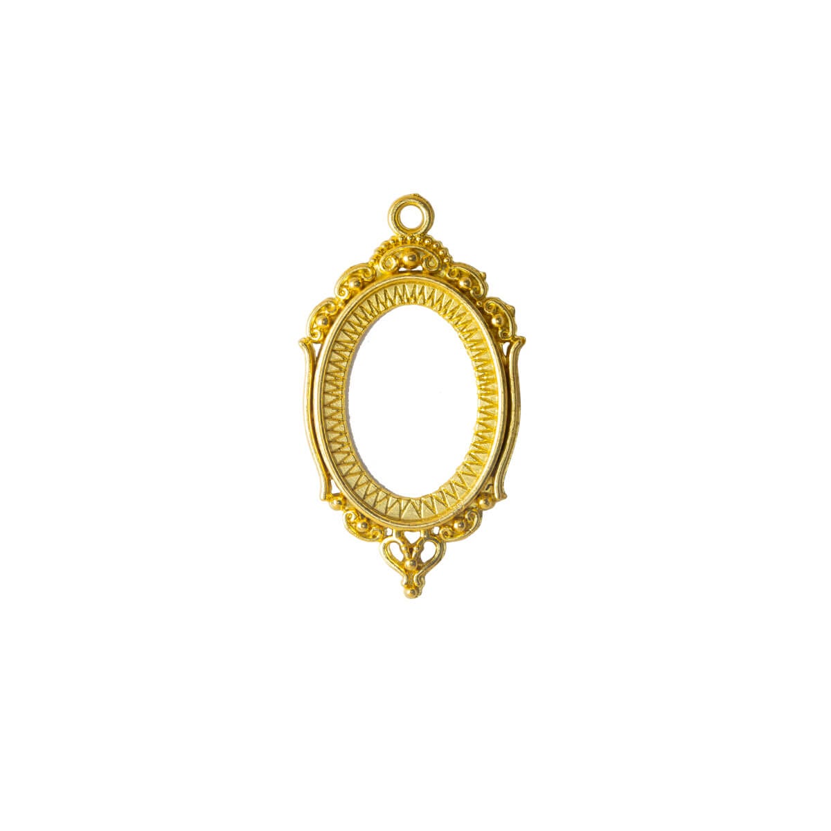 Vintage Style Cabochon Pendant Blank