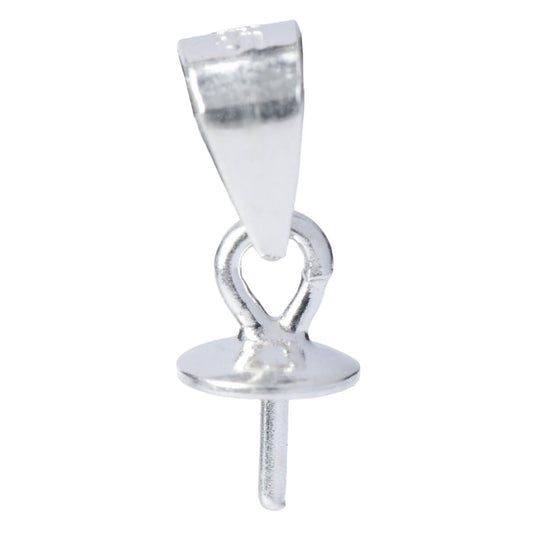 Screw Eye w/ Bail - Plated 925 SS - EA