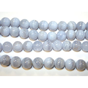 Blue Lace Agate Beads