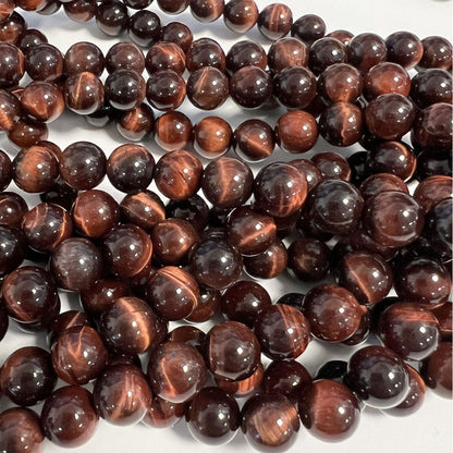 Red Tiger-Eye Beads