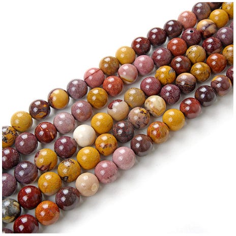 6mm Mookite Round Beads