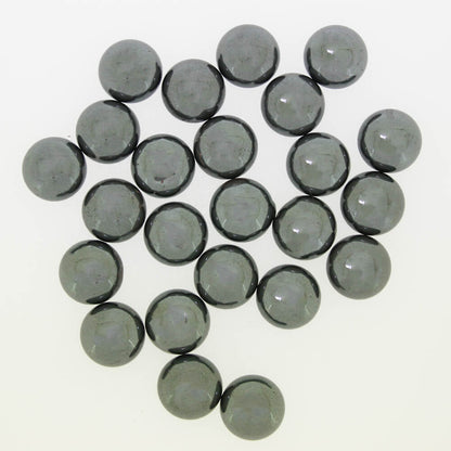 Manmade Hematite Cabochons