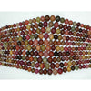 FLOWER NEW JADE GRADUATED RONDELLE 10-20mm