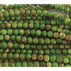 Yellow Green Impression Jasper 6mm Beads