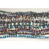 Manmade Gemstone and Hematite chips.