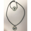 18" hematite necklace and bracelet set