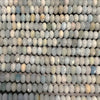 8x4mm Aquamarine Faceted Rondell