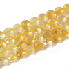 Natural Citrine Faceted 6mm Coins
