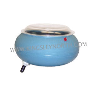 Replacement Bowl TV-10 w/Drain (Metal Finishing Bowl)