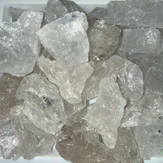 Clear Quartz Rough - Tumbling