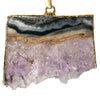 Amethyst Slice Pendant