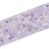 3mm Cape Amethyst Faceted Round - 15-16"