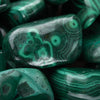 Malachite Tumbled - Large (7/8" - 1-1/4") - POLISHED