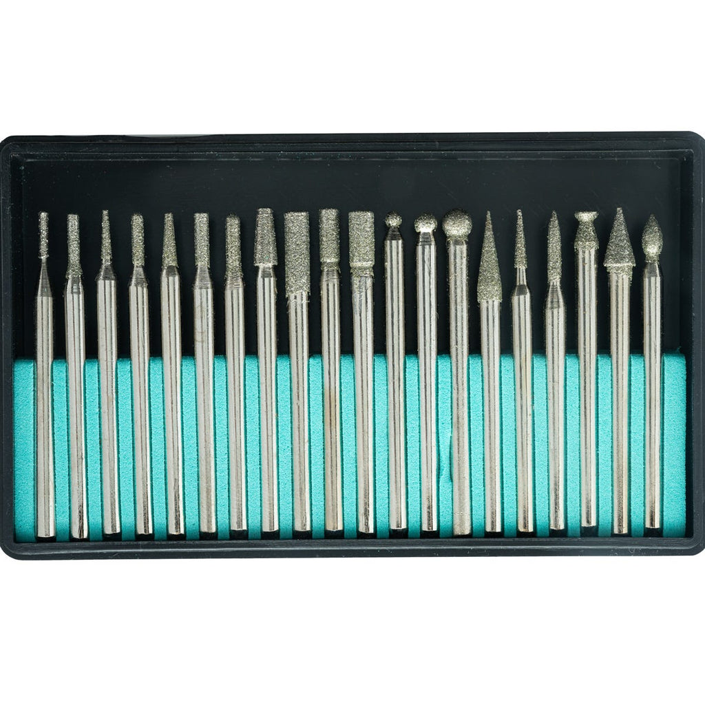 Economy Nickel Plated Diamond Points (Burs)