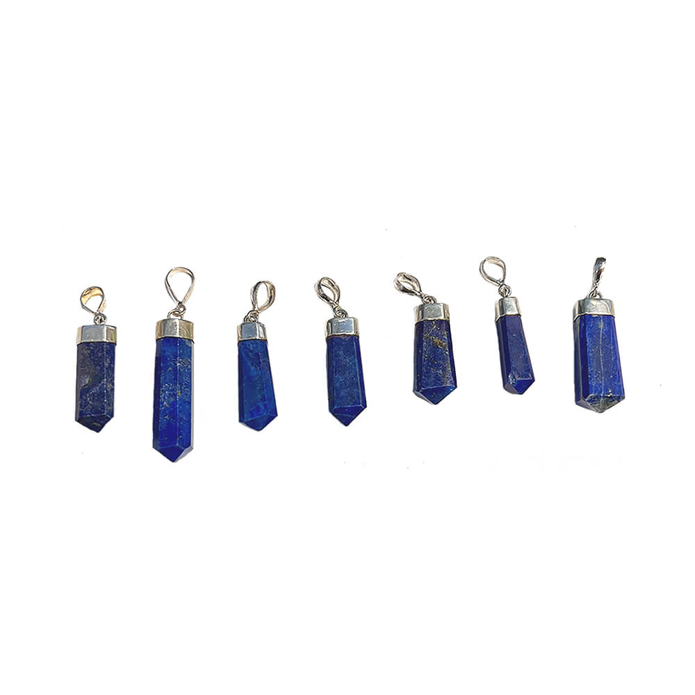 Lapis Pendant in Sterling Silver