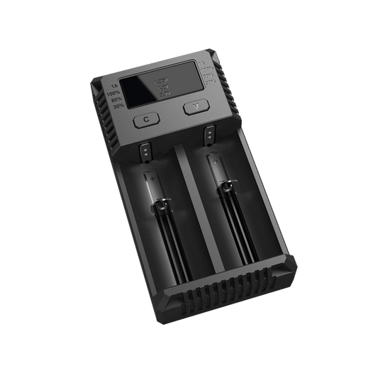 i2 Intellicharger Dual Charger - Nitecore