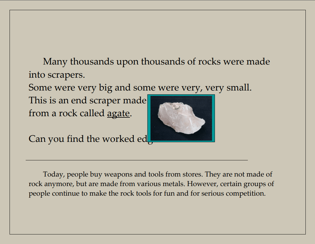 The Picture Book of Rock Tools by Mark Goldstein