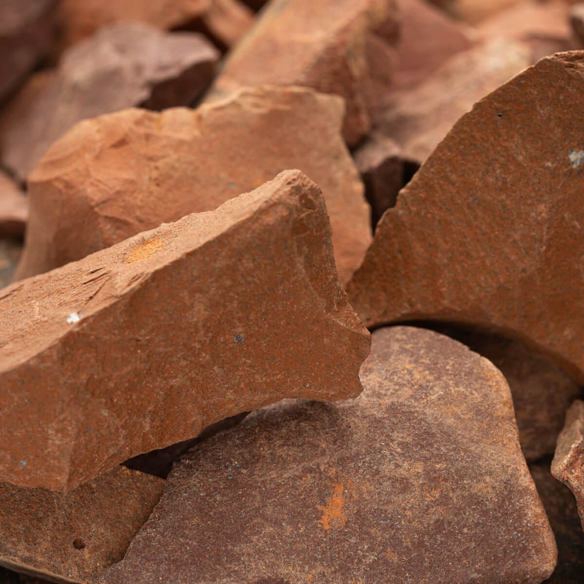Red Jasper Tumbling Rough