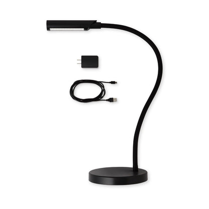 UberLight™ Flex Black - Adjustable LED Task Light with Weighted Base