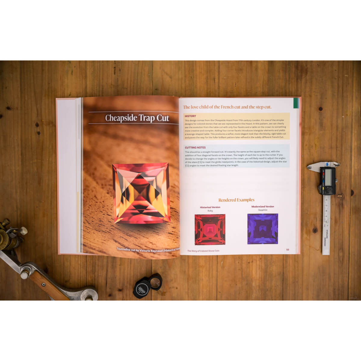 The Historic Teachings of Gemcutting Book - Prim