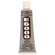 E 6000 Adhesive Jewelry and Watch Clear Glue 1 oz. | Esslinger
