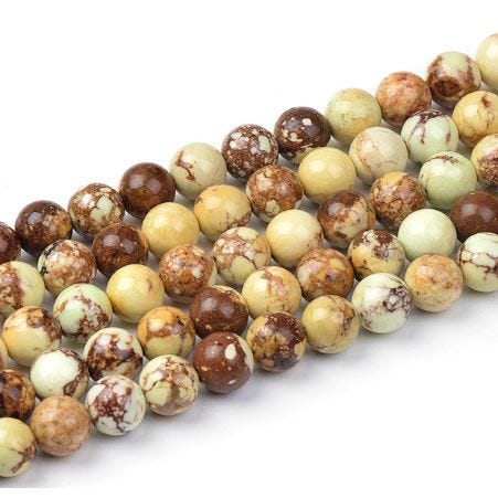 Lemon Chalcedony 8mm 15-16"