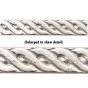 ROPE NICKEL SILVER PATTERN WIRE, 3FT