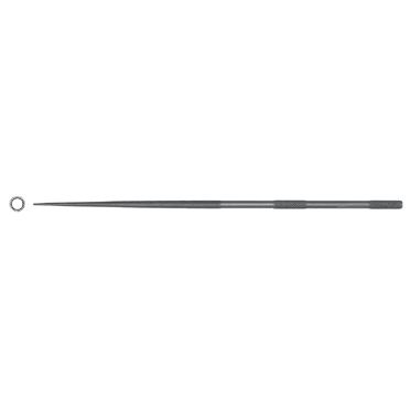 Grobet USA 10cm Round Needle File, Cut 4