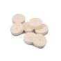 Miniature Felt Wheel Buffs -Box of 24 Soft wheels 1"