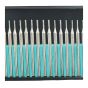 1mm Drill Bit Set of 30 - 1/8" Shank - 100 Grit