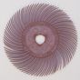 3M Radial Bristle Discs 220 grit, pkg 5