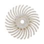 3m radial bristle discs 3/4", 120g (white)