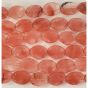 CHERRY QUARTZ FLAT OVAL 15X20MM