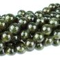 8" Green Garnet 10mm Round