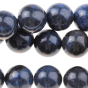 Dumortierite 10mm Round 8"