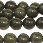 African Green Jasper 10mm Round 8"