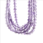 Amethyst Faceted 2mm Round - 15-16"